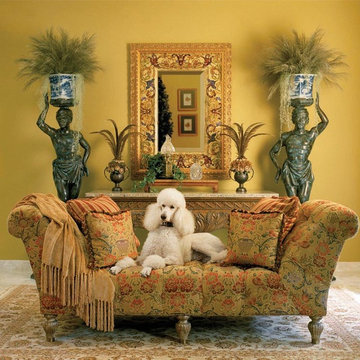 Elegant Interiors With Poodles