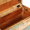 vidaXL Storage Chest Solid Reclaimed Wood Box Entryway Trunk hallway Bench