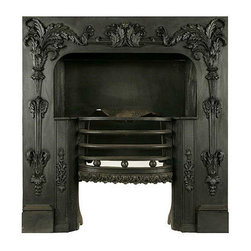 Cast Iron Antiques - Fireplace Grates And Andirons