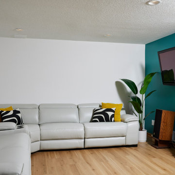 From Cave to Crave: A Lower-Level Mid-Century Remodel