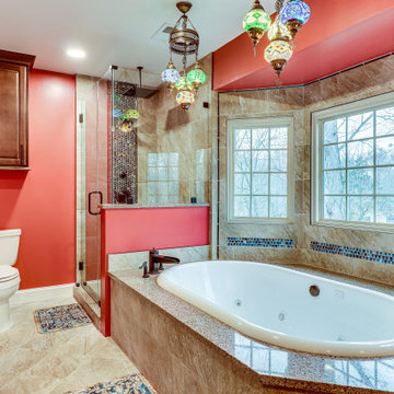 Bold Traditional Master Bathroom | Reico Kitchen & Bath