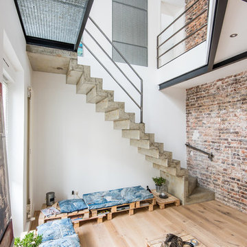 Un Duplex dans le style industriel