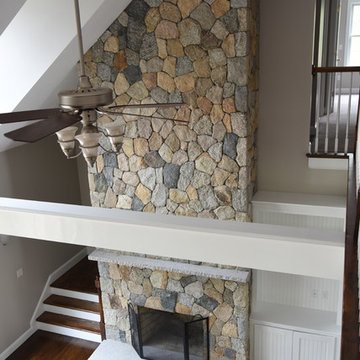 Stone Fireplace - New England Blend (Mosaic)