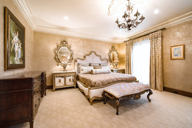 Inspiration for a timeless bedroom remodel in Chicago