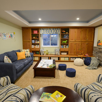Kid Friendly Basement Remodel
