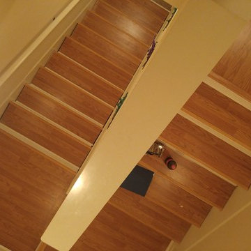 Resident 2-story Laminate install