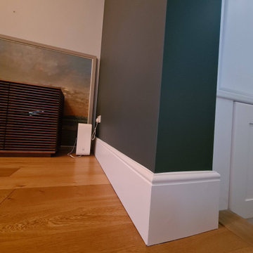 Painting in fabulous colours Living room in South Wimbledon SW19
