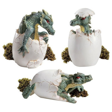 Set of 3 Desktop Dragon Hatchlings
