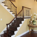 Wooden staircase design