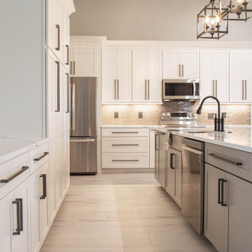 Large Open Island Kitchen