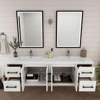 Victoria 72" Solid Wood Bath Vanity, Double Sink - Modern - Bathroom Vanities And Sink Consoles ...