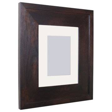Compact Portrait Concealed Cabinet, 14"Hx11"W, Coffee Bean