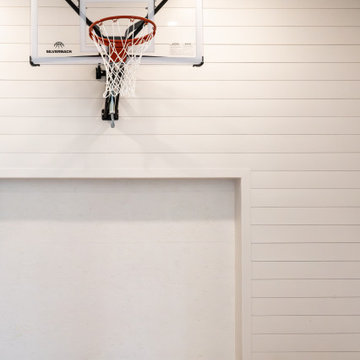 Two-Tiered Basement Designed for Family Fun