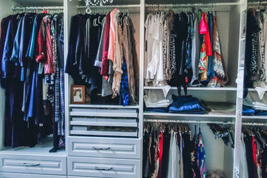 Example of a classic closet design in St Louis