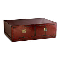 RED CHINESE COFFEE TABLE - Coffee Tables
