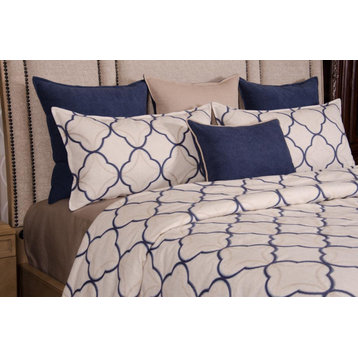 Aria King/Cal King 7-Piece Coverlet Set, Queen