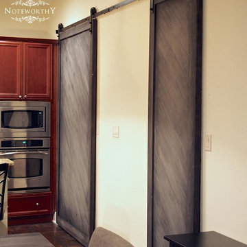 Diagonal Barn Doors