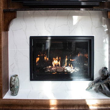 Stunning Fireplace Entertainment Center/Built-in Wall Unit