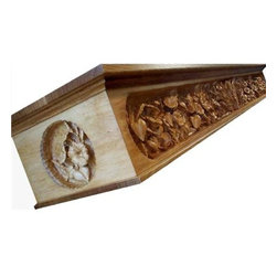 Morning Glory Mantel - Fireplace Mantels