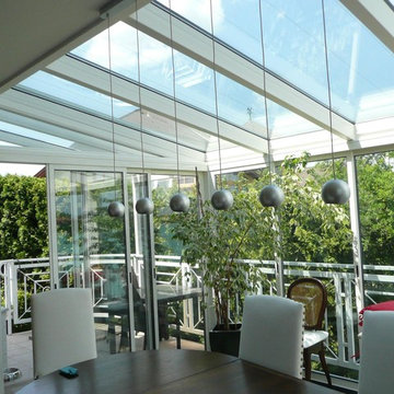 Wohnwintergarten modern