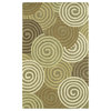 Casual 5051 49 Chakra Brown Rug by Kaleen - 5 ft x 7 ft 6 in