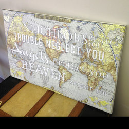 Canvas word art collection by Geezees - Products