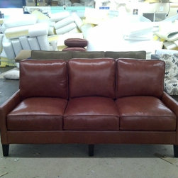 Trio Leather Sofa - Sofas