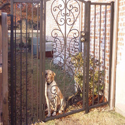 Wrought Iron Exterior Gates - Products
