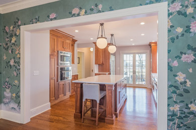 Elegant kitchen photo in Bridgeport