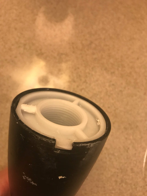 Need help replacing diverter in Delta shower spout