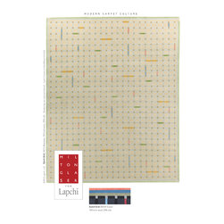 Milton Glaser for Lapchi; Dutch Grid, structured variation - Rugs
