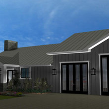 Front elevation Cabin