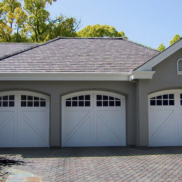 Carriage House Painted Garage Doors