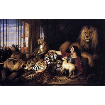 Sir Edwin Henry Landseer Isaac van Amburgh and his Animals Wall Decal