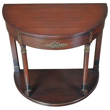 NVIN0119 Kittinger Mahogany Console with Columns A903
