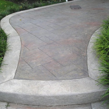 Stamped Concrete- Steps and Walkways