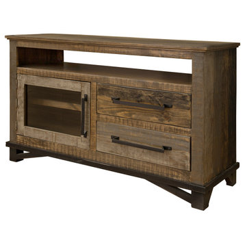 Greenview Loft Solid Wood TV Stand