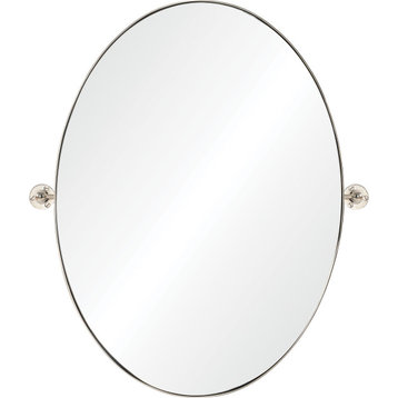 Azalea Oval Mirror 24 X 30 X 1.5