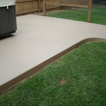 Concrete Staining - Exterior