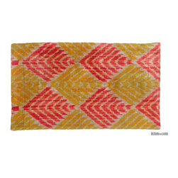 Velvet Ikat Pillow Cover - Decorative Pillows
