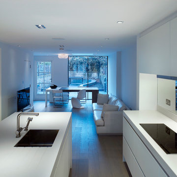 Living space (Kitchen, Living & Dining)