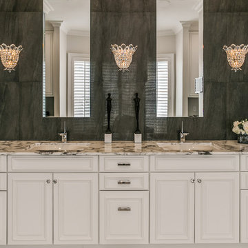 Calacatta Supremo Marble Master Bath