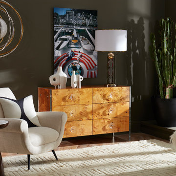 Bond Six-Drawer Credenza