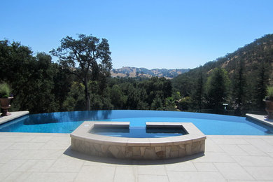 Design ideas for a contemporary pool in San Francisco.