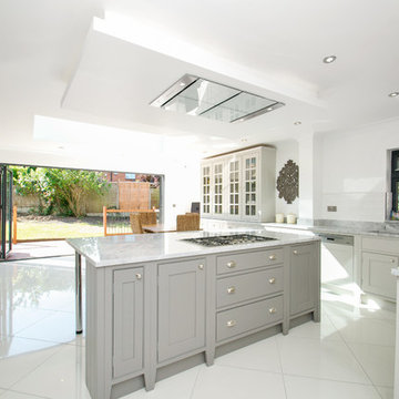 Ruislip, HA4 bespoke handmade kitchen and walk in-pantry
