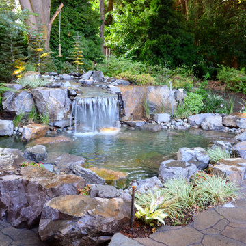 Bellevue Backyard Water Feature