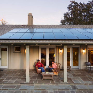 California Ranch Style Home with Beautiful Solar Installation