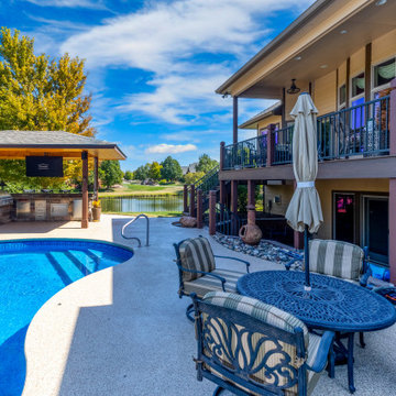 Camden Chase Pool Pavilion & Deck Build
