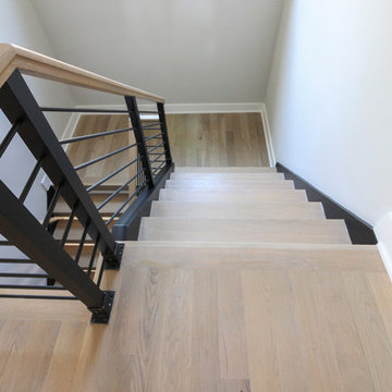 Project #52 | Minimalist Open Riser Stairway