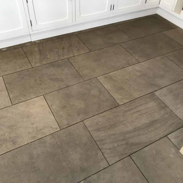 Large Sandstone Floor Renovated at Crowthorne Rental Property